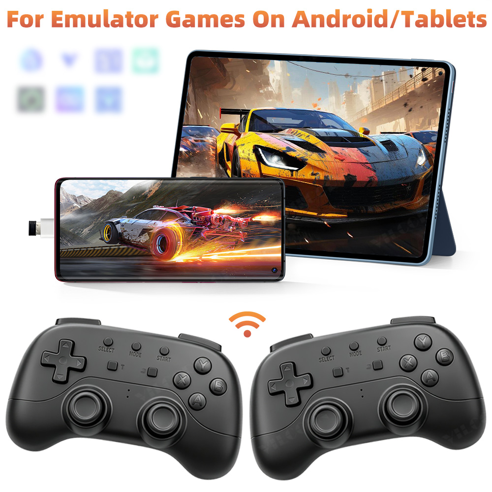Android Gaming Emulator Pc - VILCORN คอนโทรลเลอร์ไร้สาย 2.4G สำหรับพีซี/แอนดรอยด์ – ปลั๊กแอนด์เพลย์