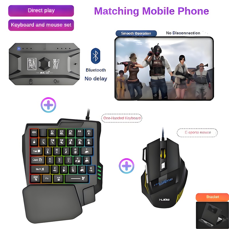 Mouse Bungee Holder - M1 Pro เกมแพด ตัวแปลงเกมมือถือ คีย์บอร์ด เมาส์