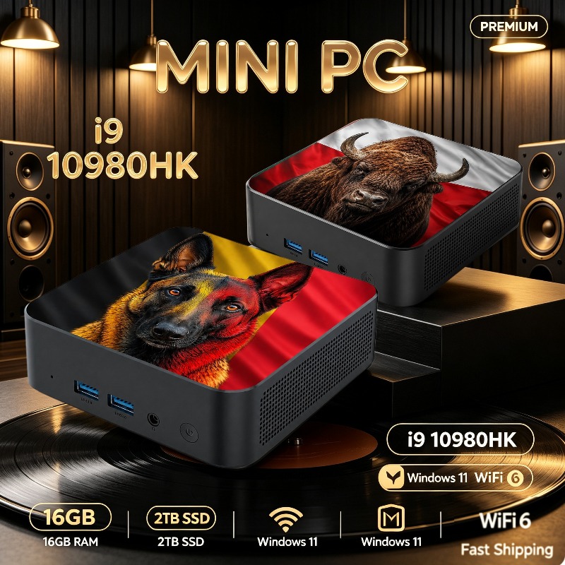 Pc Gaming Usa - คอมพิวเตอร์เกมมิ่งขนาดเล็ก Intel Core i9 10980HK ระบบปฏิบัติการ