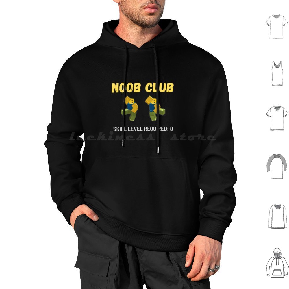 Pc Gaming Club - นู๊บคลับ, เสื้อฮู้ดนู๊บสุดเท่ ผ้าฝ้ายแขนยาว นู๊บ นู๊บอาร์มี่ นู๊บคลับ