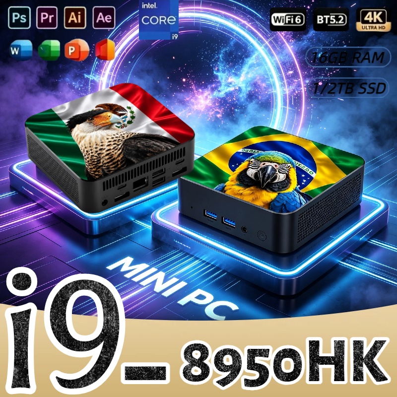 Pc Gaming Usa - มินิพีซี Core i9-8950HK แรม 16GB SSD