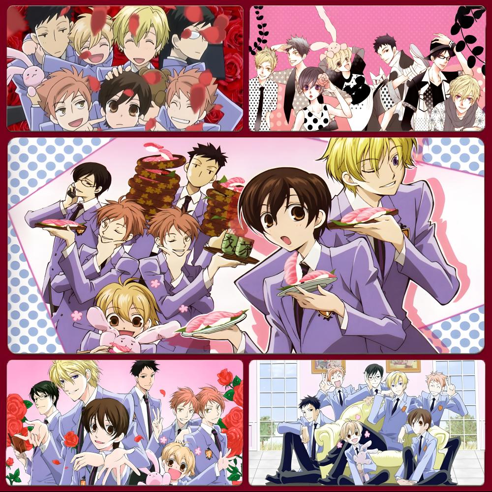 Pc Gaming Club - แผ่นรองเมาส์อนิเมะน่ารักตลกๆ ของ O-Ouran High School Host