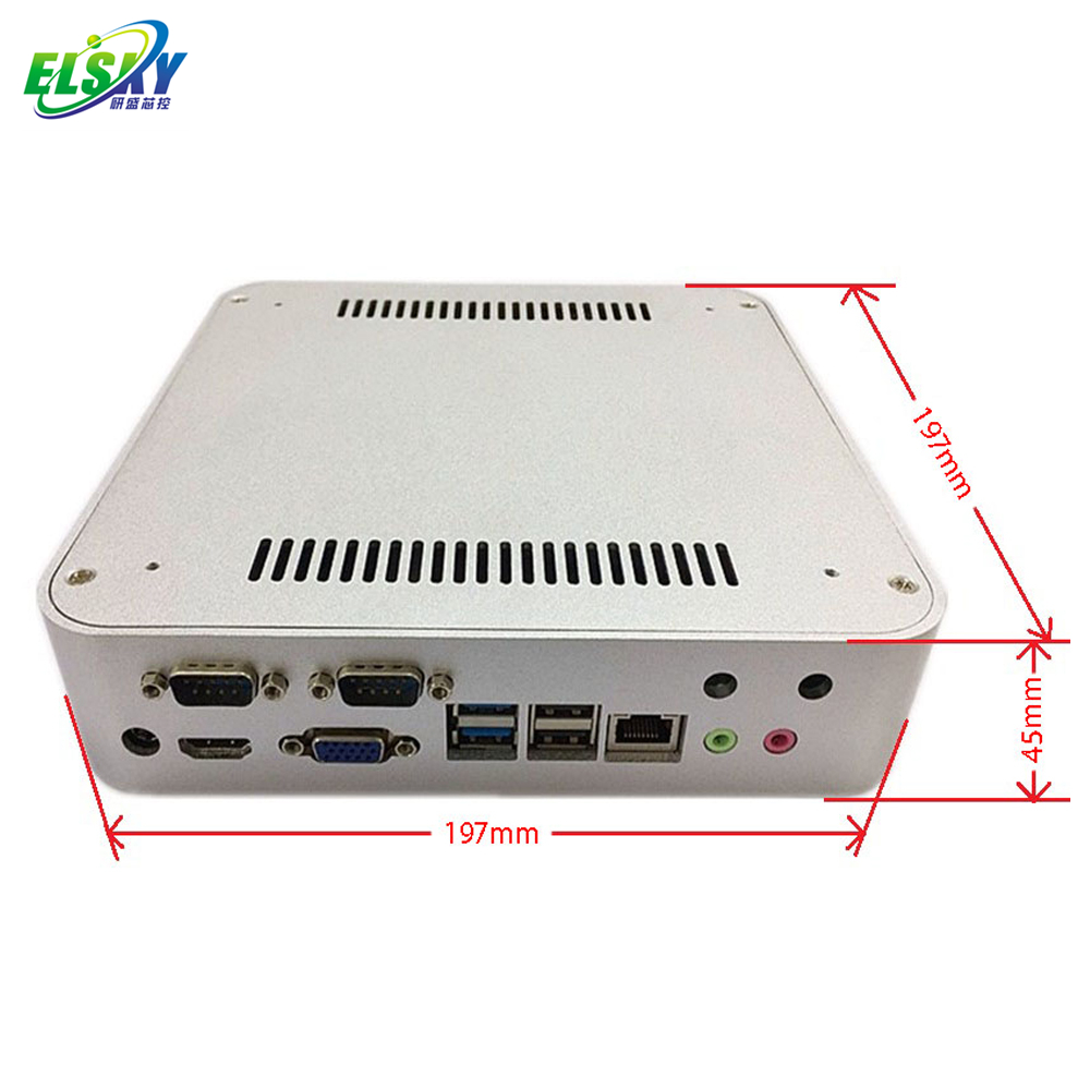 Pc Gaming Price - ELSKY มินิพีซีเกมมิ่งราคาประหยัด ไร้พัดลม HD4000 โปรเซสเซอร์ J1800