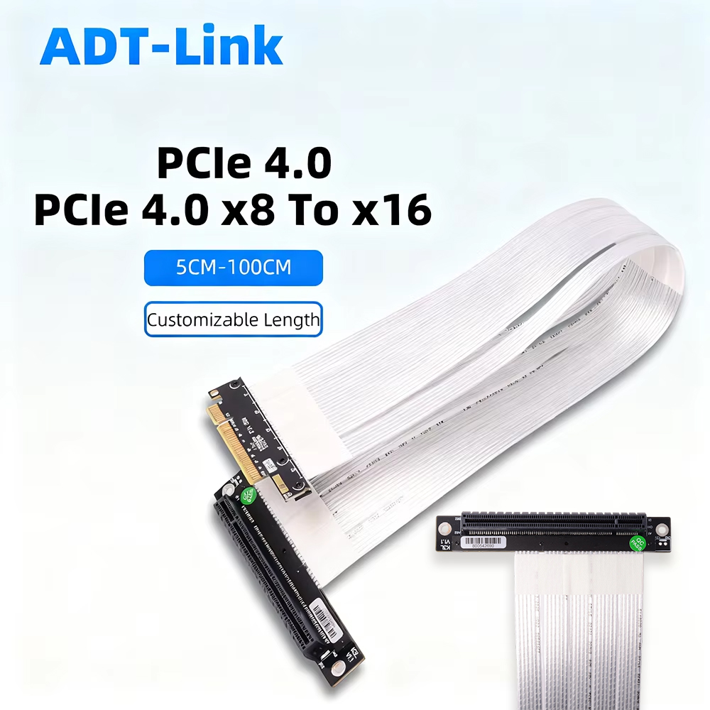Gpu Vertical Mount - สายต่อขยาย ADT-Link PCIE 4.0 3.0 X8