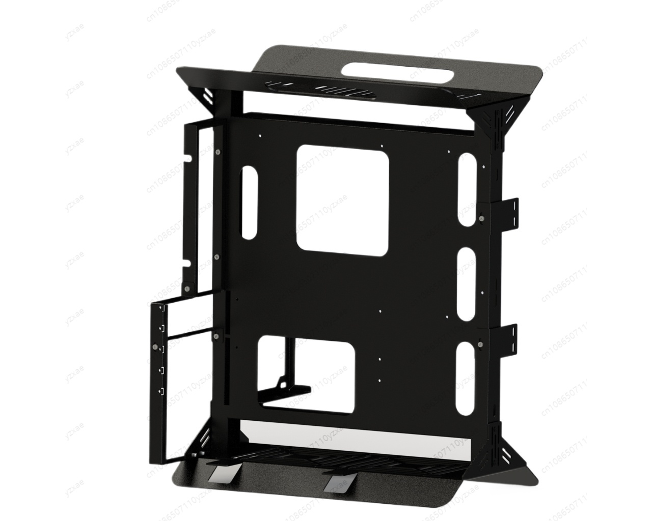 Gpu Vertical Mount - เคสคอมพิวเตอร์แบบเปิด, รองรับเมนบอร์ด ATX/MATX/ITX และการติดตั้ง GPU แนวตั้ง,