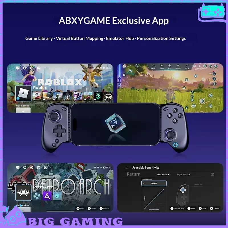 คอนโทรลเลอร์เกมแบบมีสาย Abxylu - Android Gaming Emulator Pc บทวิจารณ์และราคา