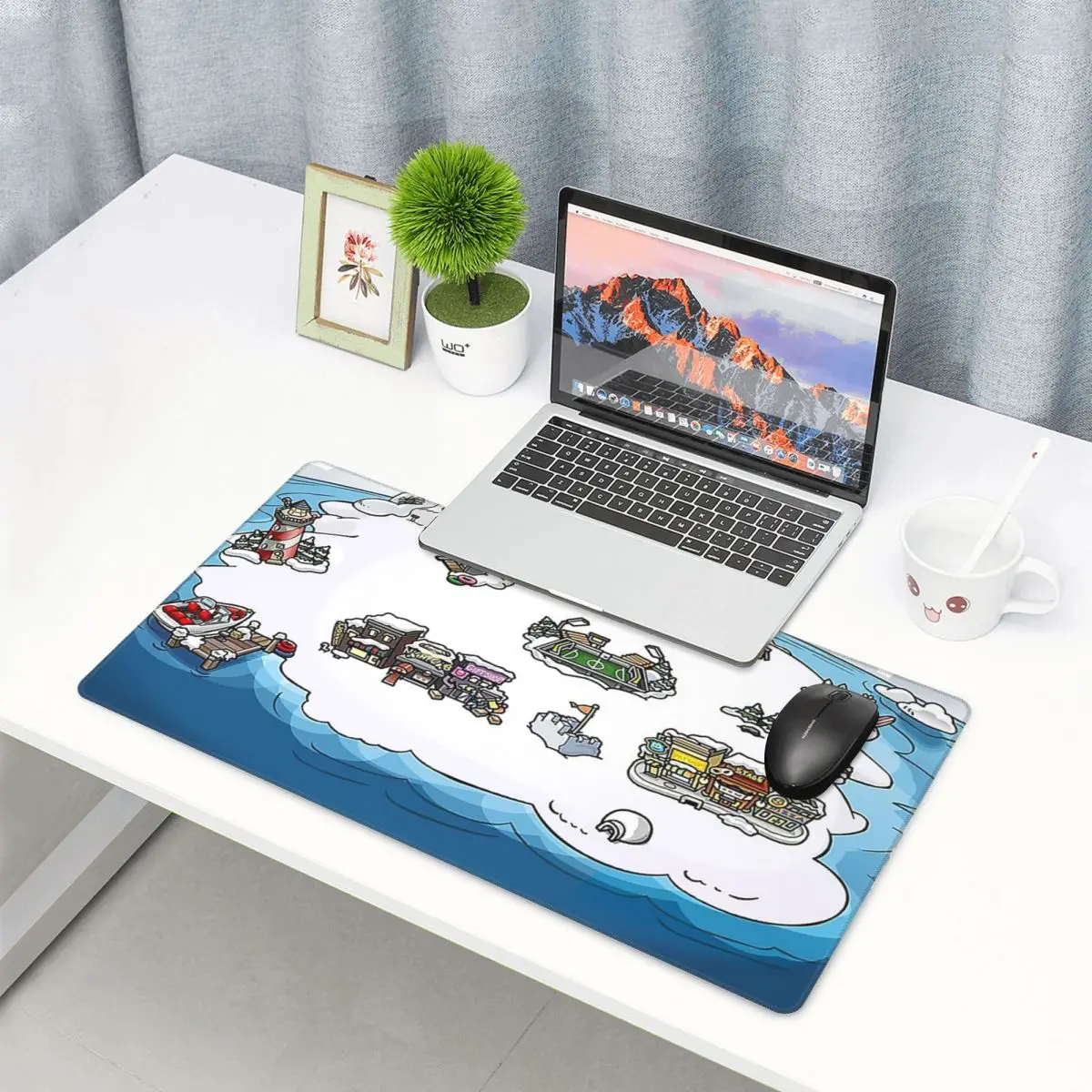 แผ่นรองเมาส์ขนาดใหญ่ ลายคลับเพ - Pc Gaming Club บทวิจารณ์และราคา