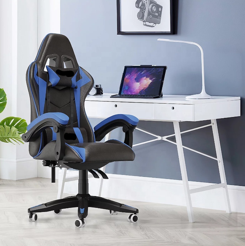 เก้าอี้เกมมิ่งปรับระดับได้ สีด - Pc Gaming Price บทวิจารณ์และราคา