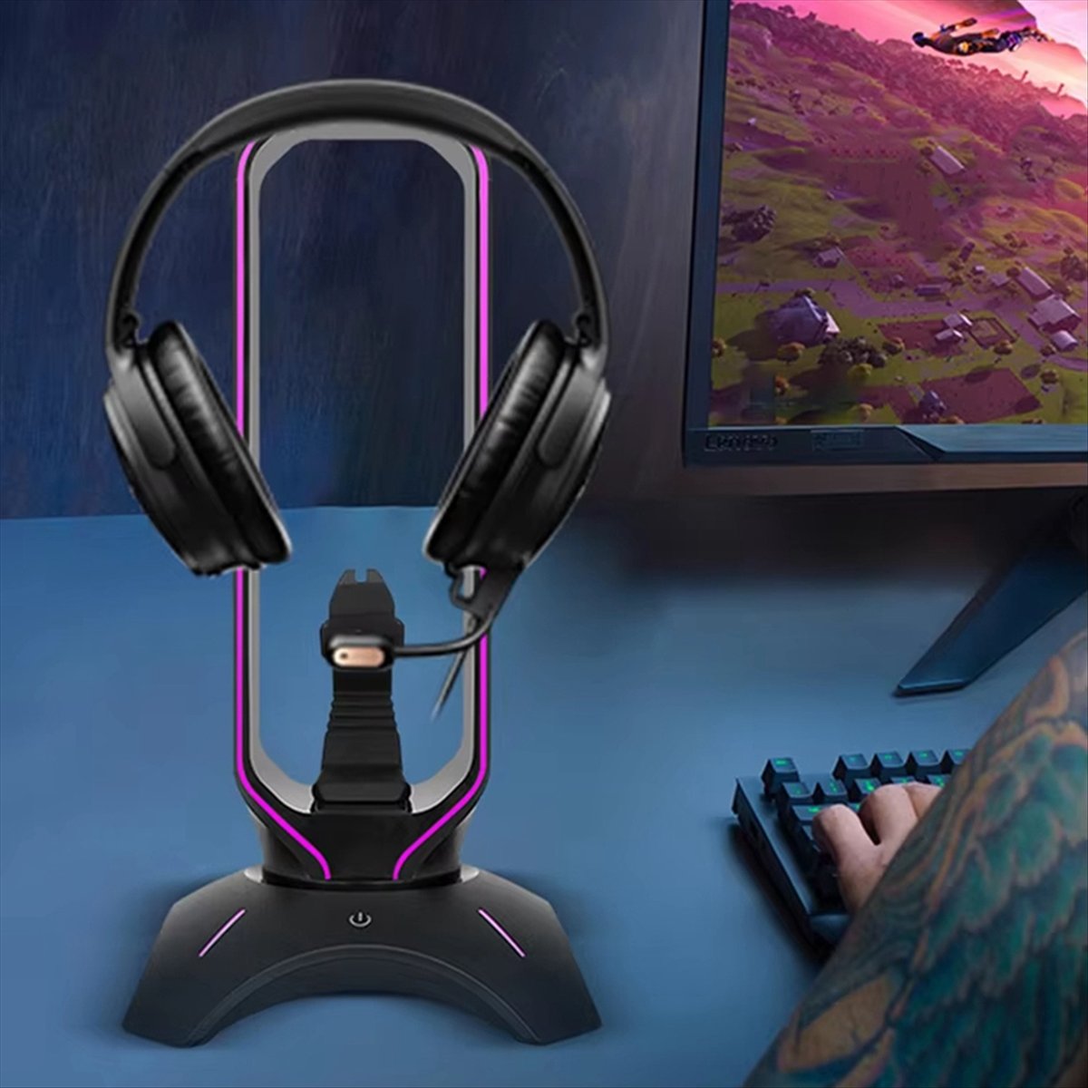 ขาตั้งหูฟังเกมมิ่ง RGB แบบมั่น - Mouse Bungee Holder บทวิจารณ์และราคา