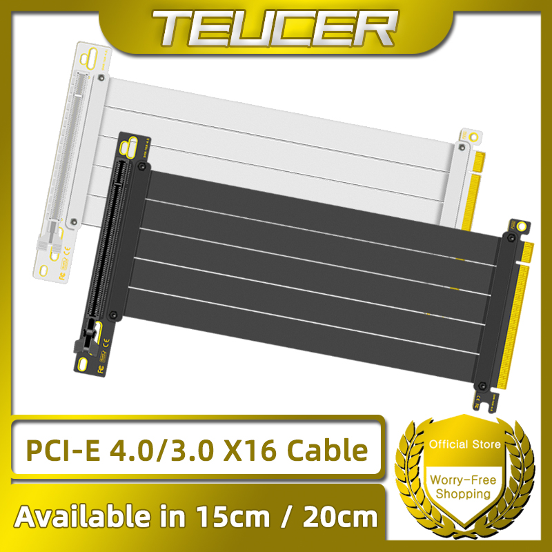 TEUCER PCI-E 4.0 X16 Riser Cab - Gpu Vertical Mount บทวิจารณ์และราคา