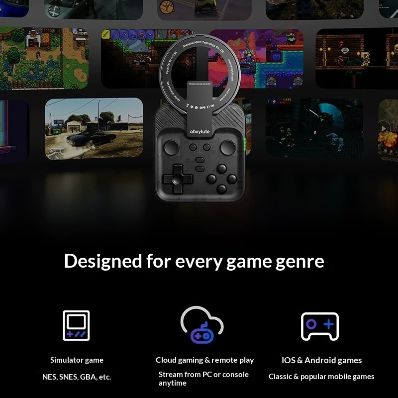 Abxylute M4 คอนโทรลเลอร์เกมบลู - Android Gaming Emulator Pc บทวิจารณ์และราคา