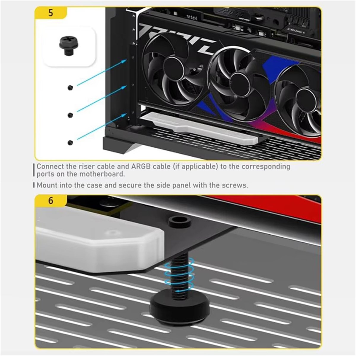 A14M ขายึด GPU แนวตั้งพร้อมสาย - Gpu Vertical Mount บทวิจารณ์และราคา