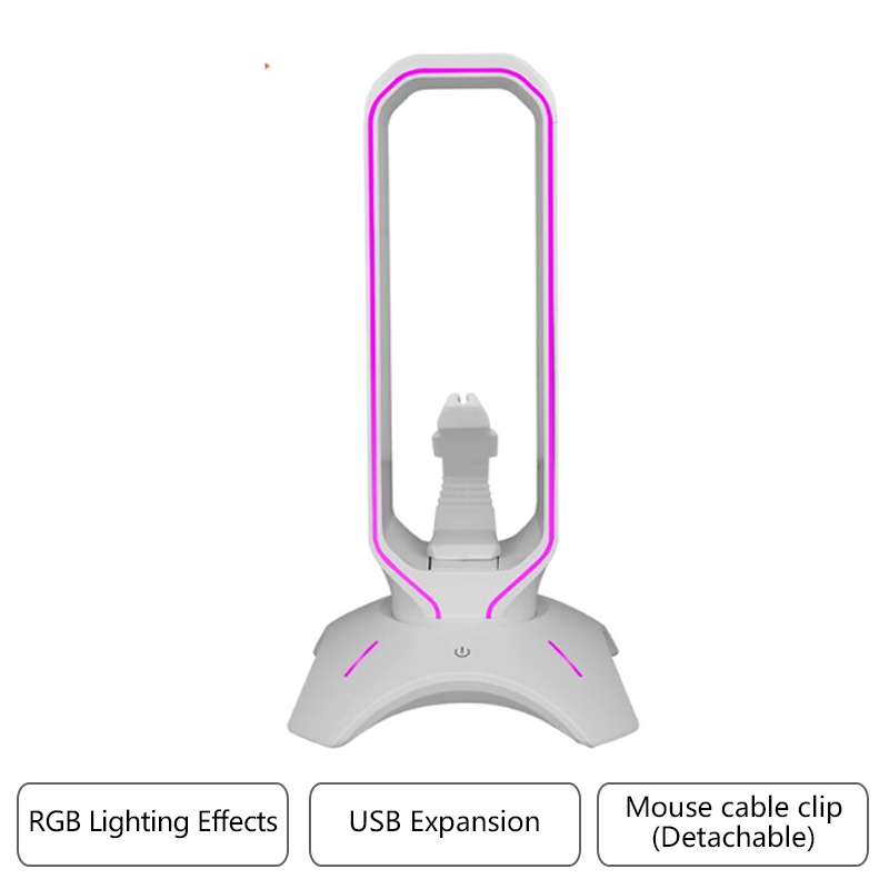ขาตั้งหูฟังเกมมิ่ง RGB พร้อมที - Mouse Bungee Holder บทวิจารณ์และราคา