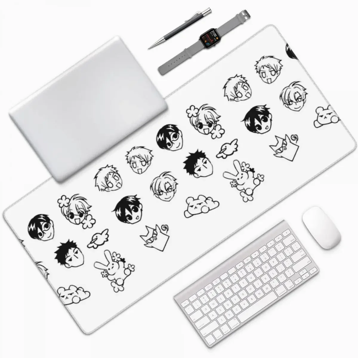 Ouran Host Club Doodles แผ่นรอ - Pc Gaming Club บทวิจารณ์และราคา