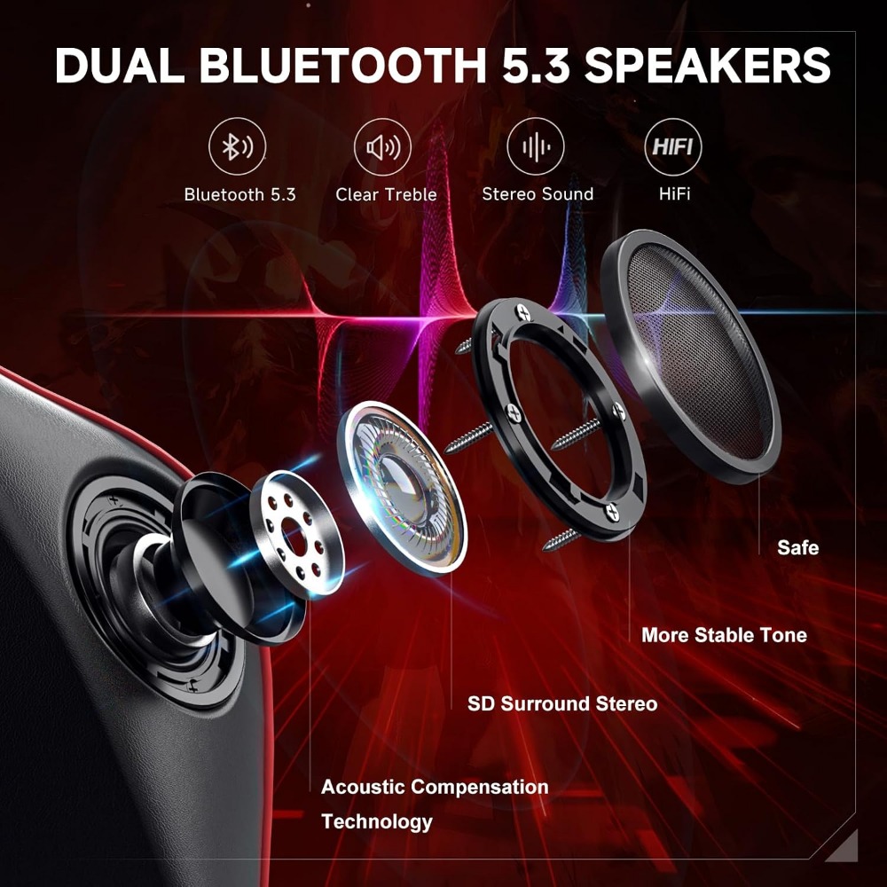 เก้าอี้เกมมิ่งตามหลักสรีรศาสตร - Gaming Speaker บทวิจารณ์และราคา