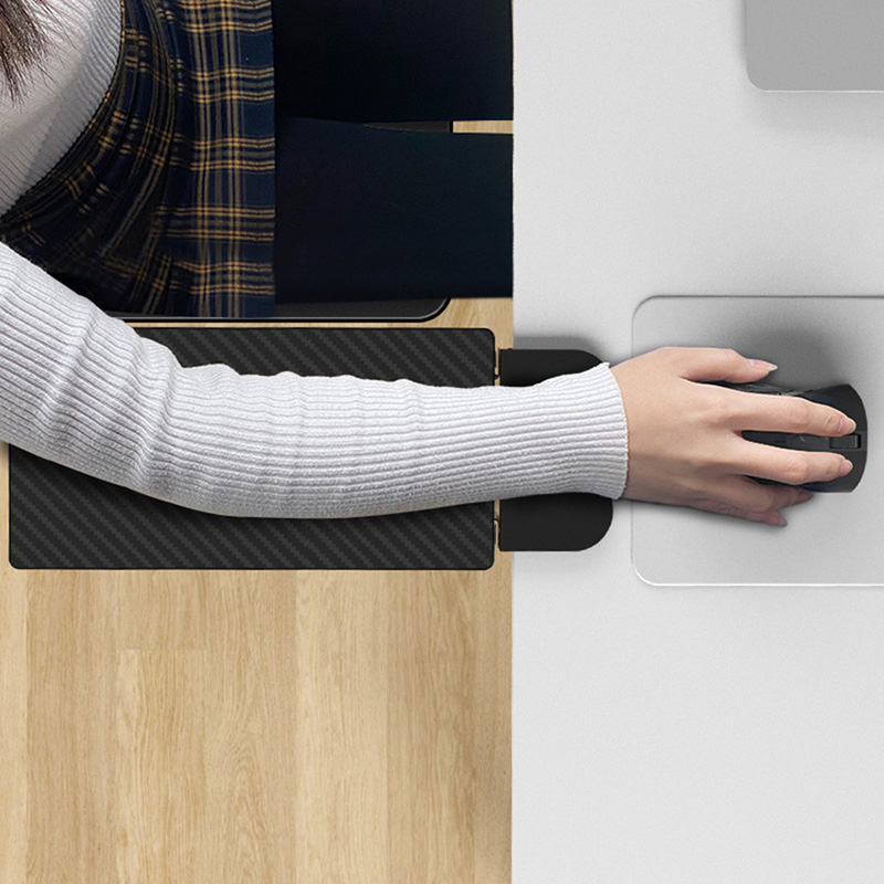 ที่วางแขนคอมพิวเตอร์ทำจากไม้แผ - Mouse Bungee Holder บทวิจารณ์และราคา