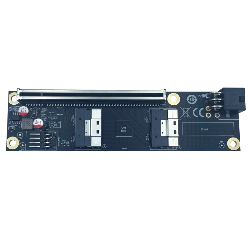 การ์ดอะแดปเตอร์ SlimSAS 8i x2  - Gpu Vertical Mount บทวิจารณ์และราคา