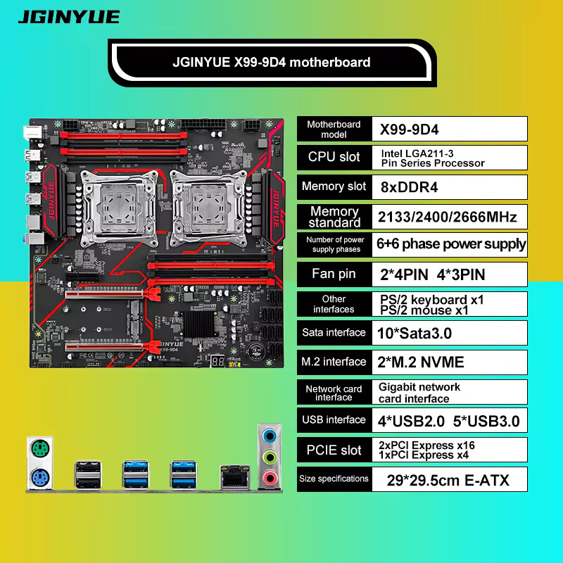 เมนบอร์ด X99 แบบ Dual รองรับซี - Pc Gaming Xeon บทวิจารณ์และราคา